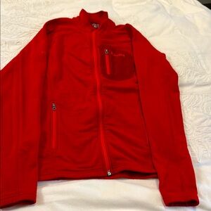 Marmot women s/p red lined full zip